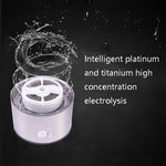 Cốc nước giàu hydro di động, máy phát ion âm nồng độ cao điện phân, dung tích 450ml