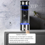 Cốc nước giàu hydro di động, máy phát ion âm nồng độ cao điện phân, dung tích 450ml