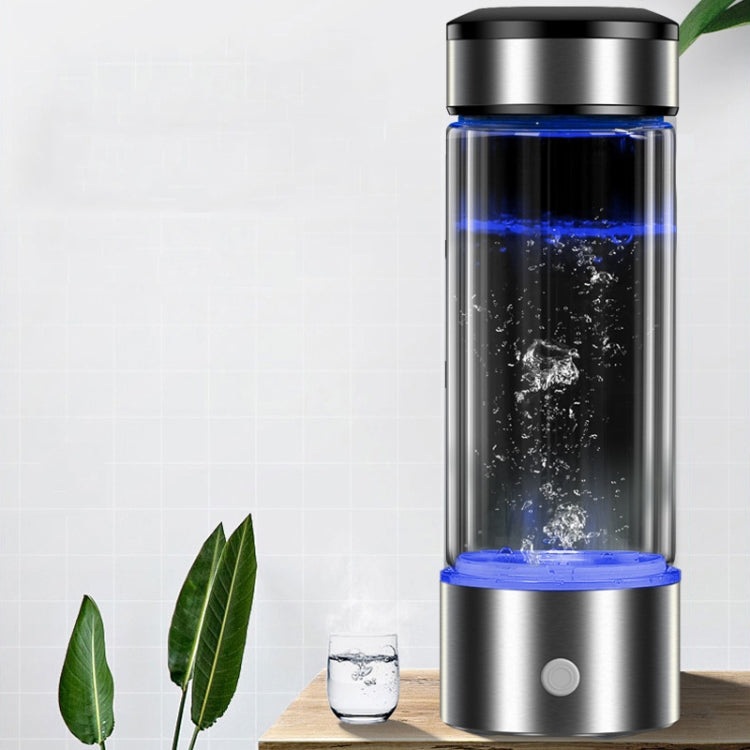Cốc nước giàu hydro di động, máy phát ion âm nồng độ cao điện phân, dung tích 450ml