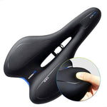 Yên Xe Đạp Gel Silicone Yên Xe Đạp Leo Núi, Đen Đỏ, Đen Vàng, Đen Xanh