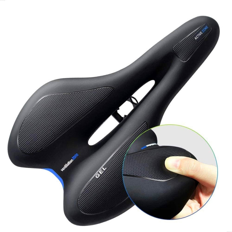 Yên Xe Đạp Gel Silicone Yên Xe Đạp Leo Núi, Đen Đỏ, Đen Vàng, Đen Xanh