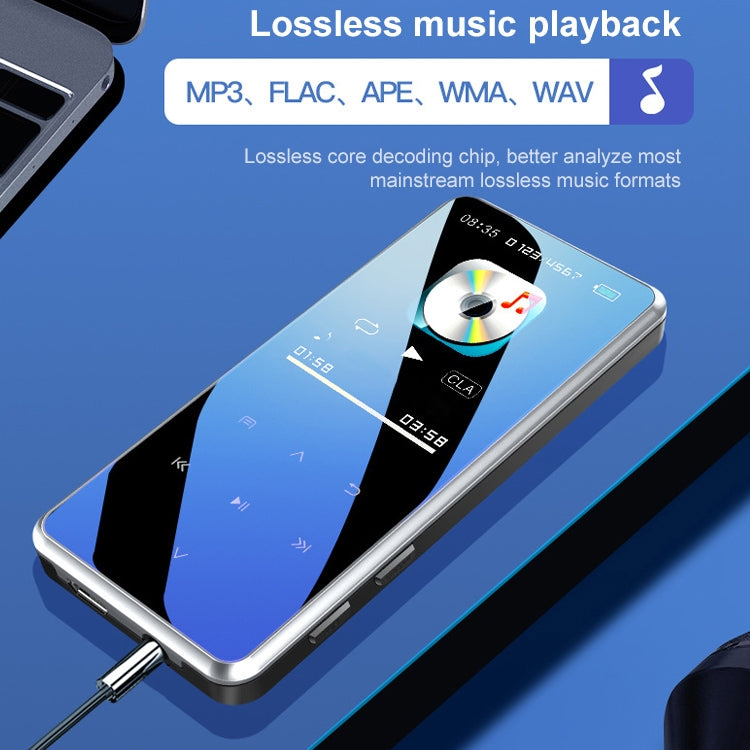 Máy nghe nhạc MP3 cảm ứng Bluetooth di động, máy ghi âm, sách điện tử, 4GB, 8GB, 16GB, 32GB