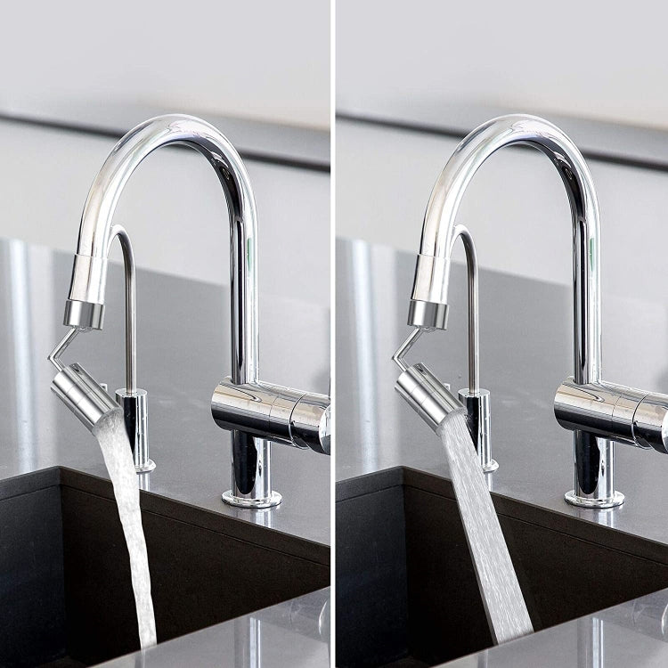 Vòi nước xoay 720 độ đa năng, đầu vòi chống bắn, bộ lọc, vòi hai đoạn
