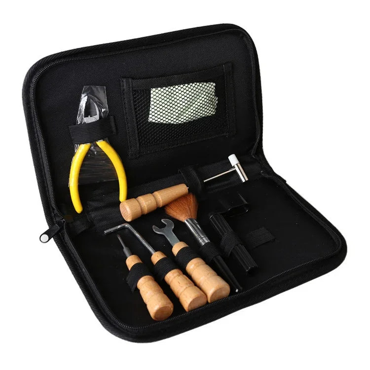 Bộ dụng cụ thay dây đàn guitar 7 món Dụng cụ sửa chữa & chăm sóc đàn guitar, Bộ dụng cụ thay dây đàn guitar
