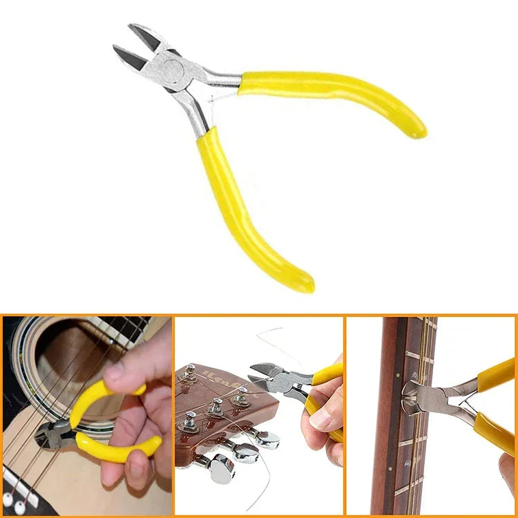 Bộ dụng cụ thay dây đàn guitar 7 món Dụng cụ sửa chữa & chăm sóc đàn guitar, Bộ dụng cụ thay dây đàn guitar