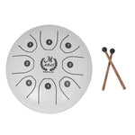 Trống Sanskrit C-Tune 5.5 inch MEIBEITE bằng thép lưỡi rỗng không lo lắng, MEIBEITE Đen, MEIBEITE Vàng, MEIBEITE Tím, MEIBEITE Xanh dương, MEIBEITE Xanh lá, MEIBEITE Trắng, MEIBEITE Đỏ