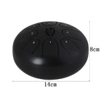 Trống Sanskrit C-Tune 5.5 inch MEIBEITE bằng thép lưỡi rỗng không lo lắng, MEIBEITE Đen, MEIBEITE Vàng, MEIBEITE Tím, MEIBEITE Xanh dương, MEIBEITE Xanh lá, MEIBEITE Trắng, MEIBEITE Đỏ