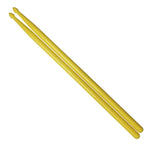 2 cây dùi trống nylon phụ kiện bộ trống, màu vàng, xanh nhạt, đen, xanh lá nhạt, đỏ, xanh hải quân, xanh đậm