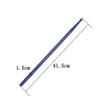 2 cây dùi trống nylon phụ kiện bộ trống, màu vàng, xanh nhạt, đen, xanh lá nhạt, đỏ, xanh hải quân, xanh đậm