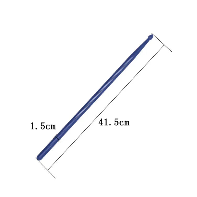 2 cây dùi trống nylon phụ kiện bộ trống, màu vàng, xanh nhạt, đen, xanh lá nhạt, đỏ, xanh hải quân, xanh đậm
