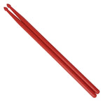 2 cây dùi trống nylon phụ kiện bộ trống, màu vàng, xanh nhạt, đen, xanh lá nhạt, đỏ, xanh hải quân, xanh đậm