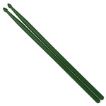 2 cây dùi trống nylon phụ kiện bộ trống, màu vàng, xanh nhạt, đen, xanh lá nhạt, đỏ, xanh hải quân, xanh đậm