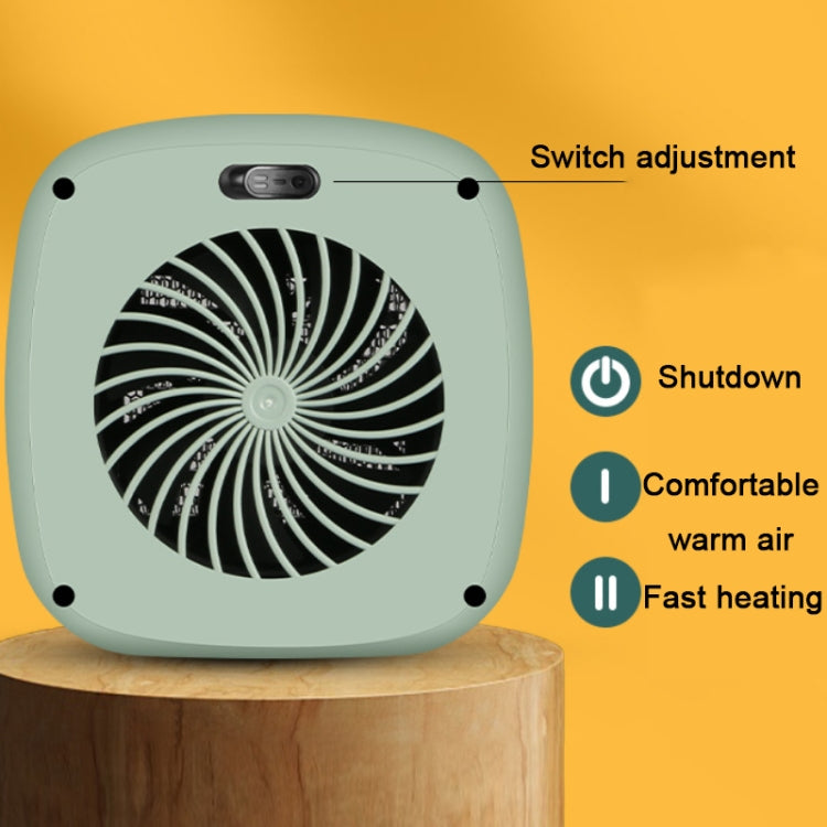 Máy sưởi mini để bàn gia đình PTC tự ngắt điện, phích cắm EU, phích cắm Mỹ