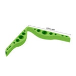 10 PCS Mask Nose Clip Bridge Wear Glasses Anti-Fog Sealing Silicone Strip, Random Color Delivery, Mask Nose Clip