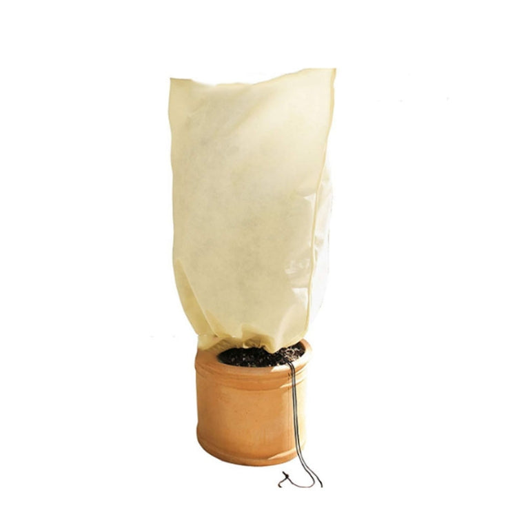 2 cái túi phủ bảo vệ cây mùa đông chống đông không dệt kháng khuẩn, 100x80cm khóa co rút, 180x120cm khóa kéo
