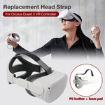 Băng đô giảm trọng lượng phụ kiện tai nghe VR thay thế thoải mái, dành cho Oculus Quest 2, băng đô giảm trọng lượng