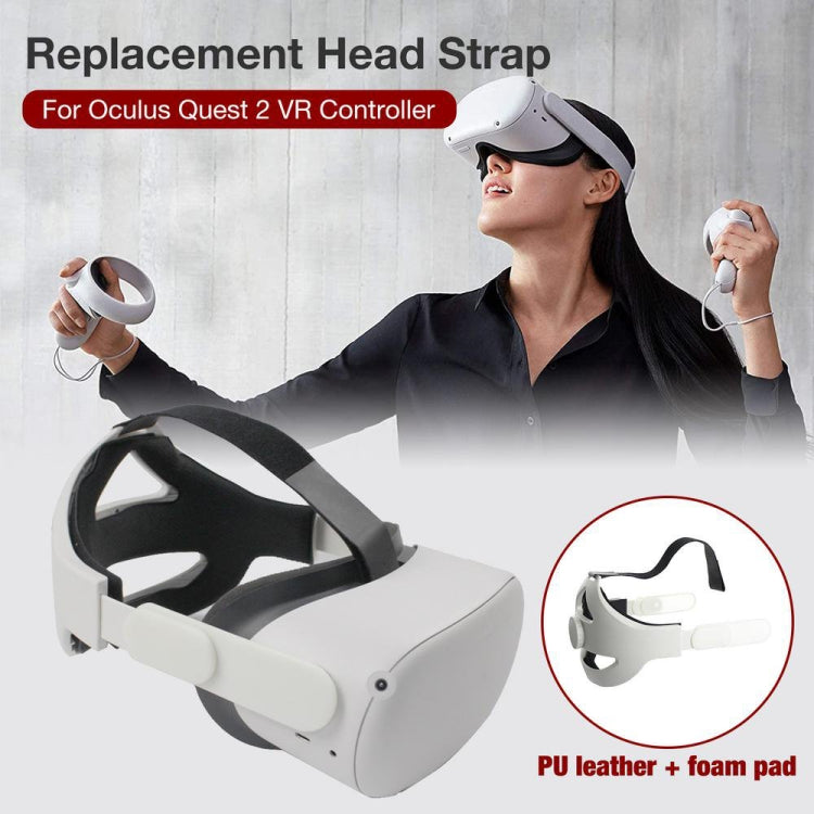 Băng đô giảm trọng lượng phụ kiện tai nghe VR thay thế thoải mái, dành cho Oculus Quest 2, băng đô giảm trọng lượng