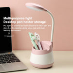 Đèn bàn LED bảo vệ mắt sạc USB kèm giá đỡ bút và điện thoại, CS276-1 Hồng, CS276-1 Xanh dương, CS276-1 Xanh lá, CS276-1 Vàng, CS276-1 Đen, CS276-3 Hồng, CS276-3 Xanh dương, CS276-3 Xanh lá, CS276-3 Vàng, CS276-3 Đen, CS276-4 Hồng