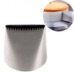 Đầu phun kem bằng thép không gỉ, đầu phun kem trang trí bánh, đầu phun bánh fondant DIY, đầu phun kem trang trí bánh