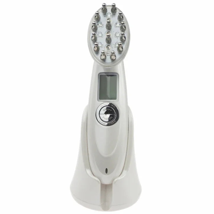 Lược kích thích mọc tóc RF kiểm soát dầu da đầu & chống rụng tóc, hướng dẫn tiếng Anh