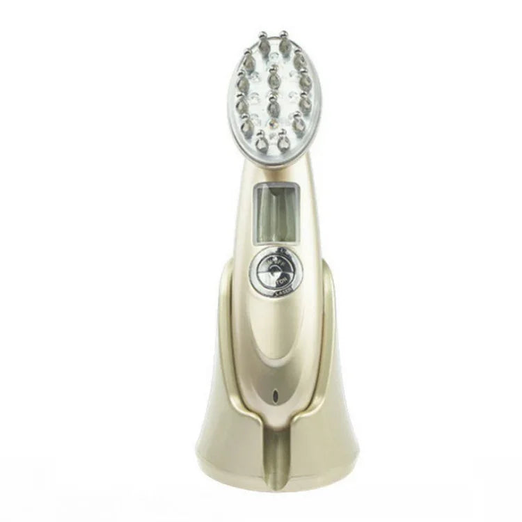 Lược kích thích mọc tóc RF kiểm soát dầu da đầu & chống rụng tóc, hướng dẫn tiếng Anh