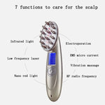 Lược kích thích mọc tóc RF kiểm soát dầu da đầu & chống rụng tóc, hướng dẫn tiếng Anh