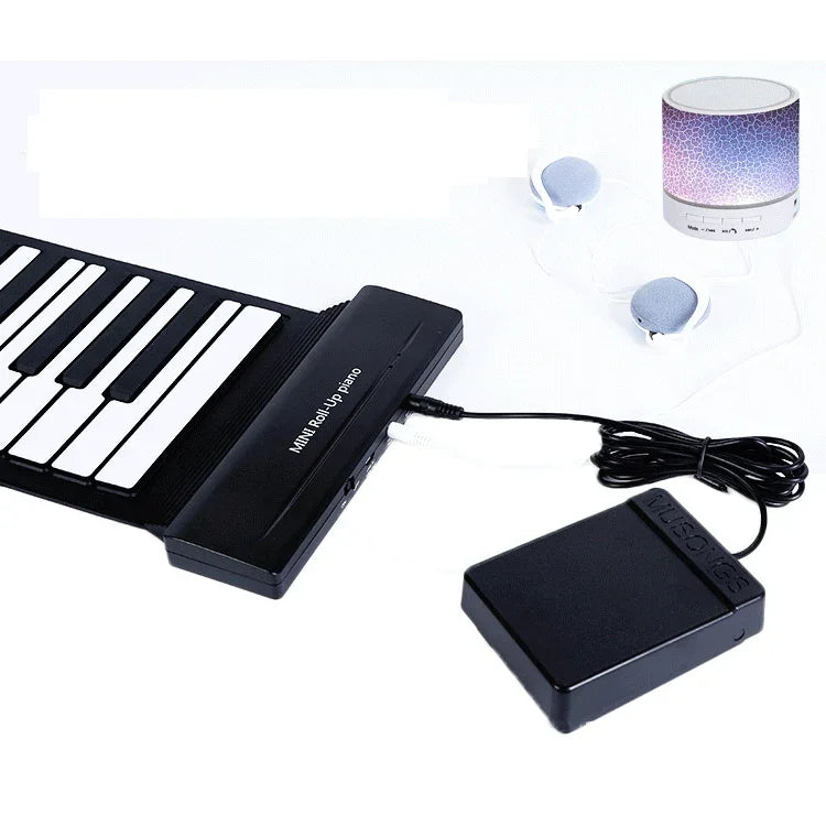 Đàn piano gập tay 88 phím MIDI88 chuyên nghiệp MIDI bàn phím mềm mô phỏng luyện tập điện tử gập mang theo, 88 phím