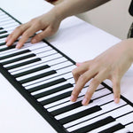 Đàn piano gập tay 88 phím MIDI88 chuyên nghiệp MIDI bàn phím mềm mô phỏng luyện tập điện tử gập mang theo, 88 phím