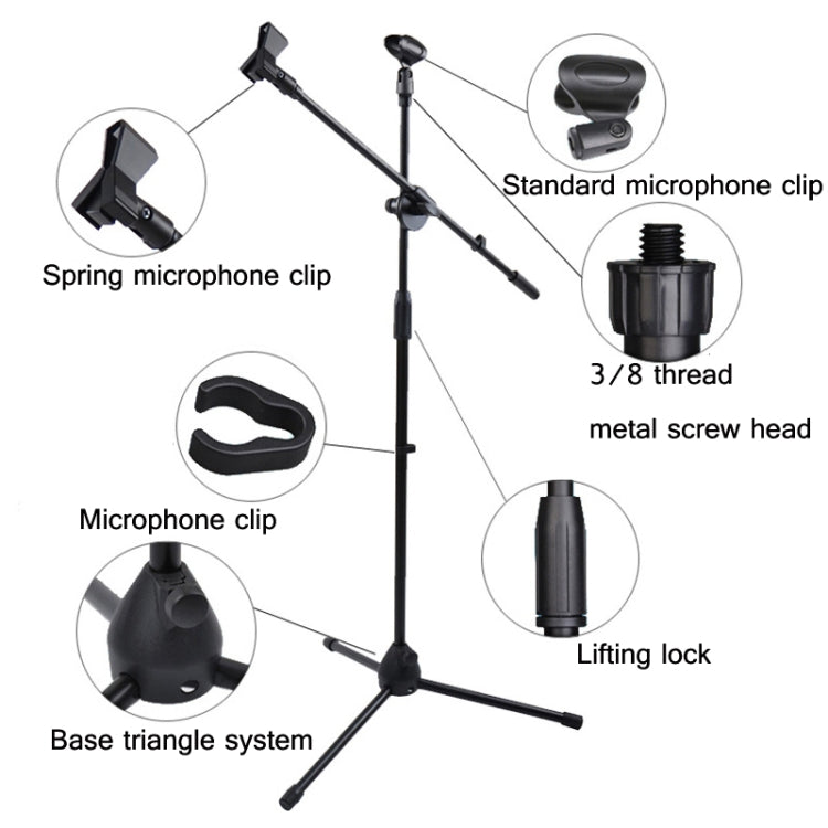 Chân đế micro đứng sàn cho biểu diễn sân khấu, ML01, ML02, ML03