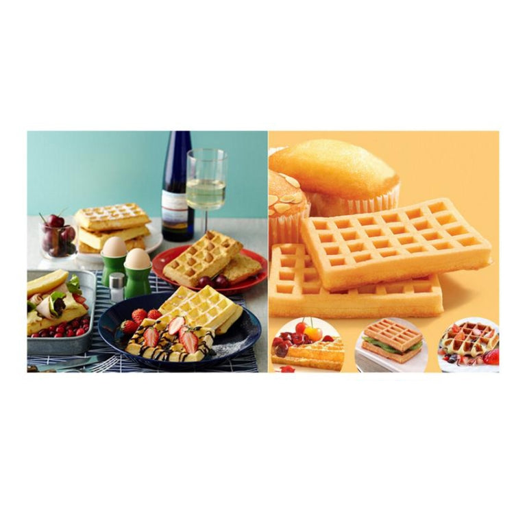 Bộ khuôn bánh waffle silicone thực phẩm 5 trong 1, dụng cụ làm bánh nhà bếp, màu đỏ, xanh lá, be, hồng