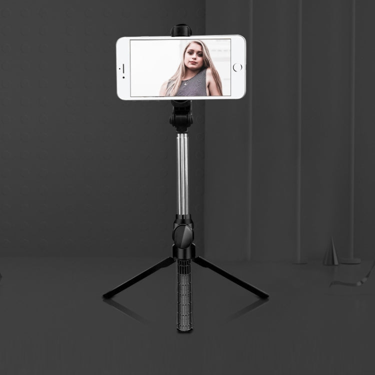 Gậy tự sướng tripod Bluetooth, giá đỡ điện thoại di động, màu đen, trắng, hồng