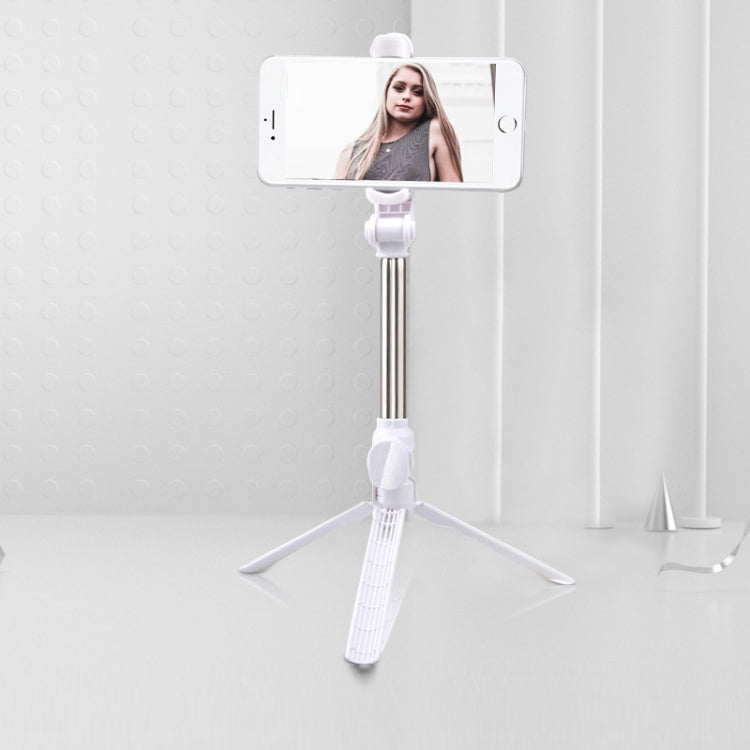 Gậy tự sướng tripod Bluetooth, giá đỡ điện thoại di động, màu đen, trắng, hồng