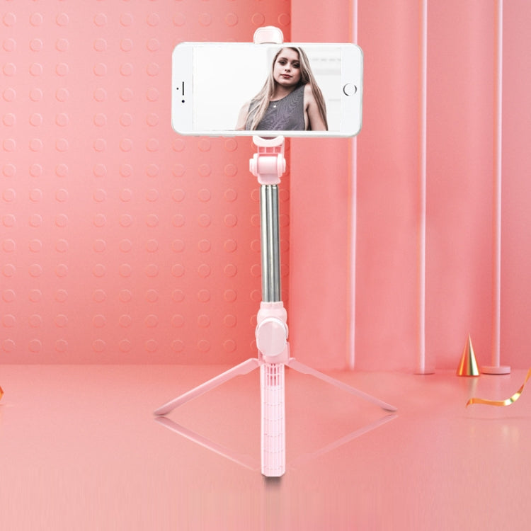 Gậy tự sướng tripod Bluetooth, giá đỡ điện thoại di động, màu đen, trắng, hồng