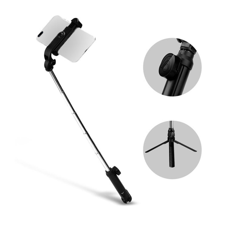 Gậy tự sướng tripod Bluetooth, giá đỡ điện thoại di động, màu đen, trắng, hồng