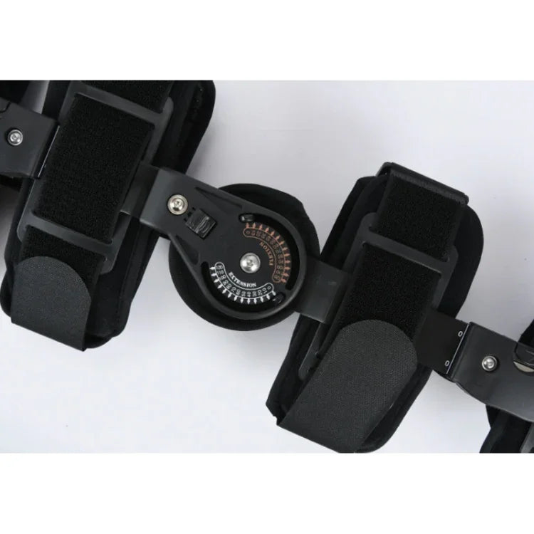 Nẹp cố định khớp gối điều chỉnh độ dài, bảo vệ chấn thương gãy xương (màu đen), kích thước tự do