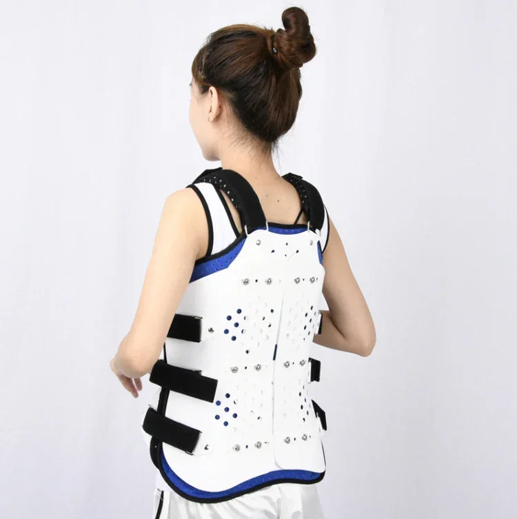 Nẹp cố định ngực thắt lưng điều chỉnh và bảo vệ eo, kiểu: Một túi khí một cỡ, Hai túi khí một cỡ, Mẫu tiêu chuẩn (không có túi khí) một cỡ