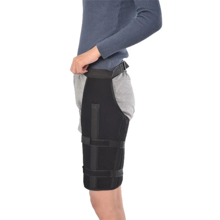 Dây đai cố định đùi người lớn, nẹp cố định ngoài gãy xương đùi, S, M, L
