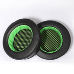 2 chiếc hộp đựng tai nghe chơi game cho Edifier HECATE G4, đệm tai (đen xanh lá), đệm tai (đen đỏ), đệm tai (xám), khung đầu (xanh lá), khung đầu (đỏ), khung đầu (xám)