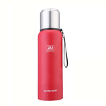 Cốc giữ nhiệt thép không gỉ 304 dung tích lớn, cốc nước thể thao du lịch ngoài trời, 500ml, 750ml, 1000ml, 1500ml