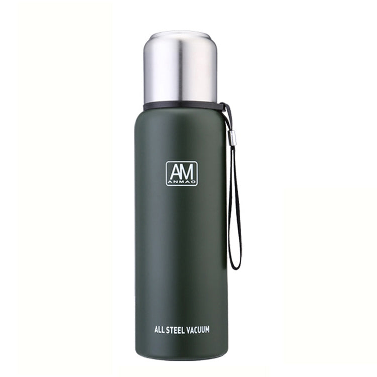 Cốc giữ nhiệt thép không gỉ 304 dung tích lớn, cốc nước thể thao du lịch ngoài trời, 500ml, 750ml, 1000ml, 1500ml