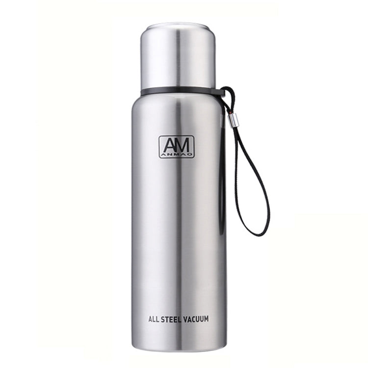 Cốc giữ nhiệt thép không gỉ 304 dung tích lớn, cốc nước thể thao du lịch ngoài trời, 500ml, 750ml, 1000ml, 1500ml