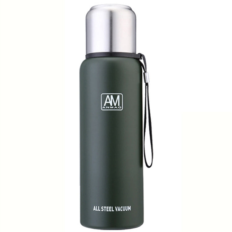 Cốc giữ nhiệt thép không gỉ 304 dung tích lớn, cốc nước thể thao du lịch ngoài trời, 500ml, 750ml, 1000ml, 1500ml