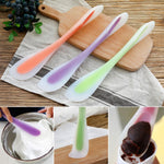 Dụng cụ nướng thìa silicone hai đầu đa năng trong suốt, giao màu ngẫu nhiên