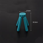Thảm lót nồi hình chữ thập gấp gọn bằng silicone dày, tấm cách nhiệt, giao màu ngẫu nhiên