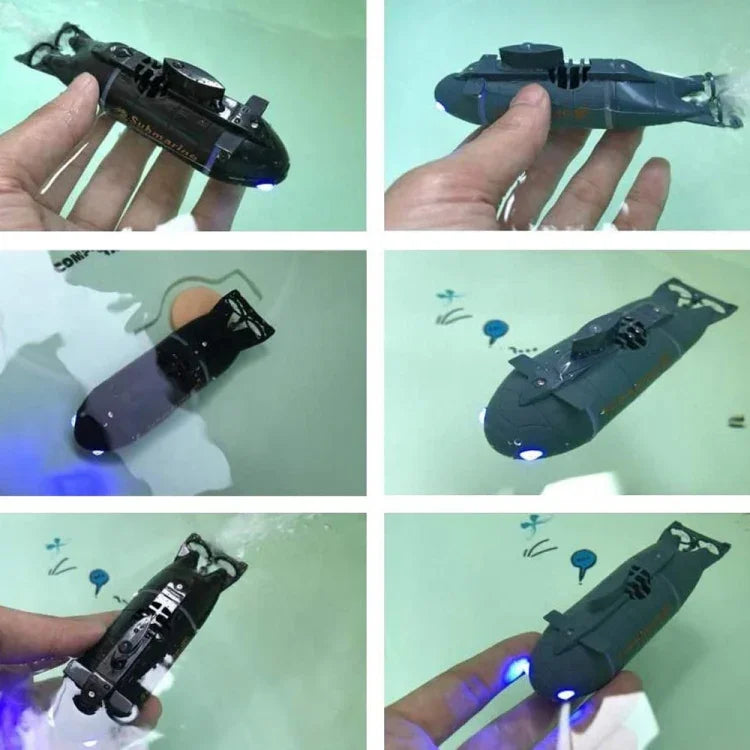 Mô hình tàu ngầm mini điều khiển từ xa 2.4G sáu chiều cho trẻ em, Tàu ngầm hạt nhân chơi trong nước cho bé trai
