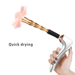 Máy làm sạch cọ trang điểm điện, máy sấy tự động, sạc USB, máy làm sạch cọ trang điểm, màu trắng, màu đen
