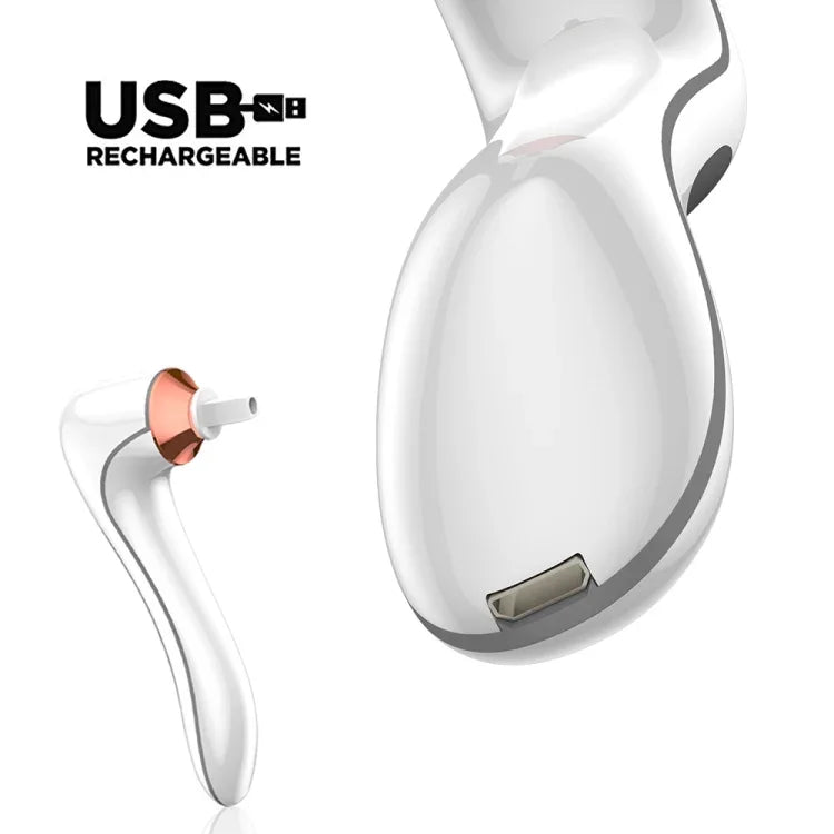 Máy làm sạch cọ trang điểm điện, máy sấy tự động, sạc USB, máy làm sạch cọ trang điểm, màu trắng, màu đen