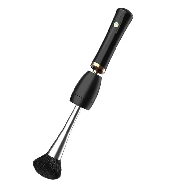 Máy làm sạch cọ trang điểm điện sạc USB, máy làm sạch cọ tự động sấy khô, màu đen, màu trắng