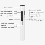 Deli Bút lật trang điều khiển từ xa trình chiếu kinh doanh 2.4G, 2801 Đen (Ánh sáng đỏ), 2801 Trắng (Ánh sáng đỏ), 2801G Đen (Ánh sáng xanh), 2801G Trắng (Ánh sáng xanh), TM2801 Đen (Ánh sáng đỏ), TM2801 Trắng (Ánh sáng đỏ)
