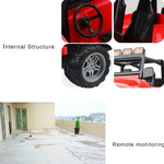 Đồ chơi xe điều khiển từ xa bốn chiều điện cho trẻ em, Tỷ lệ 1:18, SUV đỏ 6061